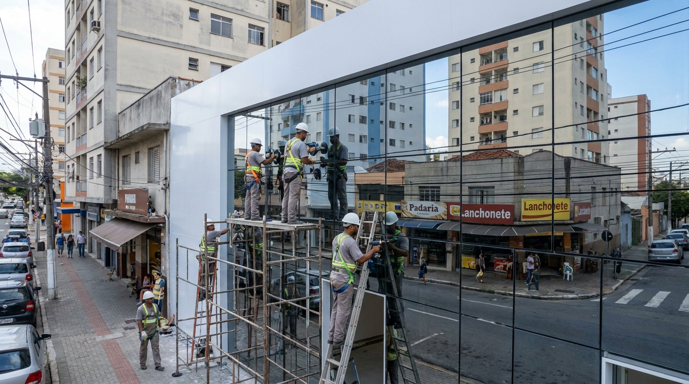 Fechamentos em Vidro em Ponta Grossa‑PR