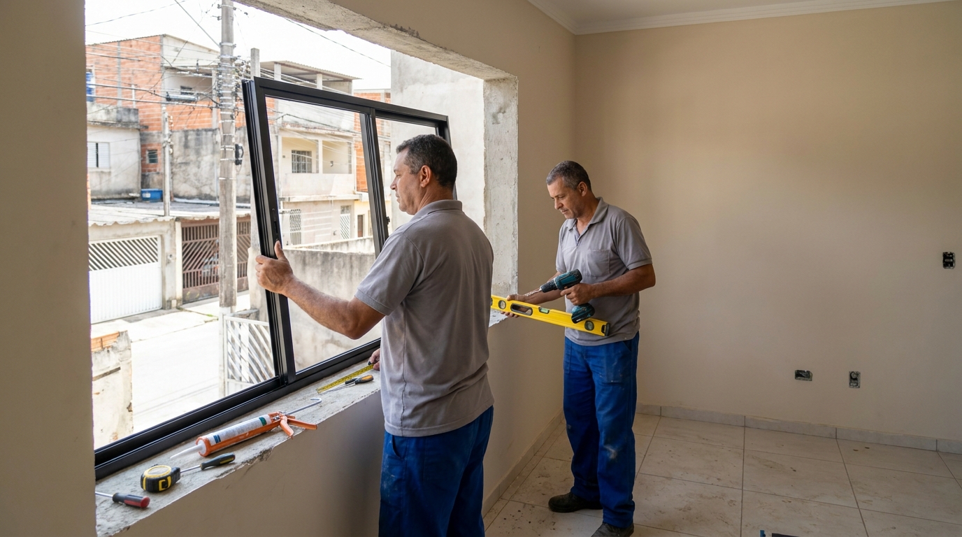 Esquadrias de Alumínio em Ponta Grossa‑PR